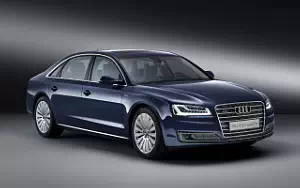 Cars wallpapers Audi A8 L W12 quattro exclusive - 2014