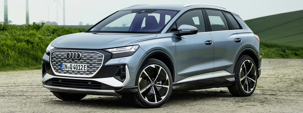Cars wallpapers Audi Q4 e-tron S line - 2023 - Car wallpapers