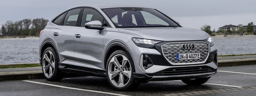Cars wallpapers Audi Q4 Sportback e-tron S line - 2023 - Car wallpapers