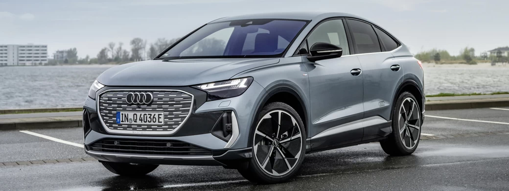 Cars wallpapers Audi Q4 Sportback e-tron S line Edition One - 2023 - Car wallpapers