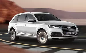 Cars wallpapers Audi Q7 TDI quattro S line - 2015