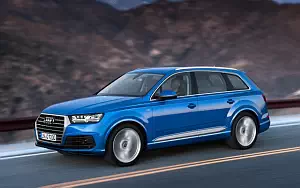 Cars wallpapers Audi Q7 TFSI quattro S-line - 2015