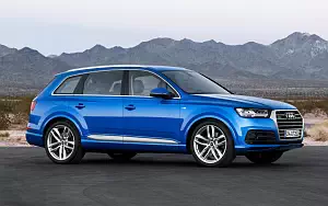 Cars wallpapers Audi Q7 TFSI quattro S-line - 2015