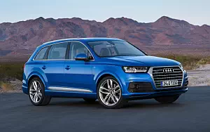 Cars wallpapers Audi Q7 TFSI quattro S-line - 2015