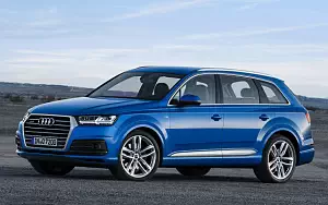 Cars wallpapers Audi Q7 TFSI quattro S-line - 2015