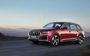 Cars desktop wallpapers Audi Q7 55 TFSI quattro S line - 2019