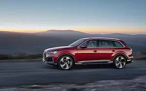 Cars desktop wallpapers Audi Q7 55 TFSI quattro S line - 2019