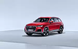 Cars desktop wallpapers Audi Q7 55 TFSI quattro S line - 2019