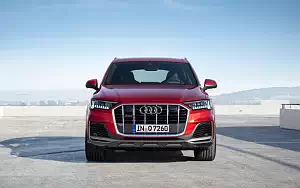 Cars desktop wallpapers Audi Q7 55 TFSI quattro S line - 2019