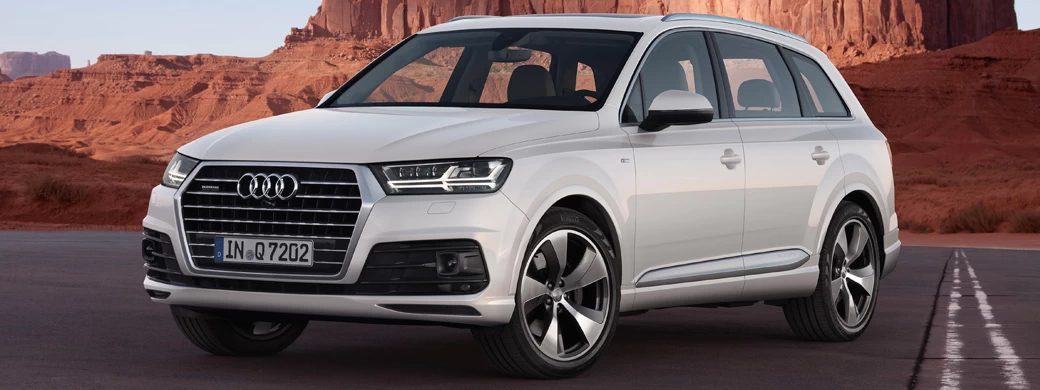 Cars wallpapers Audi Q7 TDI quattro S line - 2015 - Car wallpapers