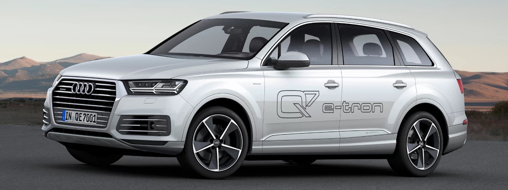 Cars wallpapers Audi Q7 e-tron 3.0 TDI quattro - 2015 - Car wallpapers