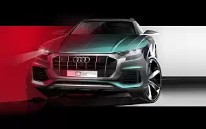 Cars wallpapers Audi Q8 50 TDI quattro S line - 2018