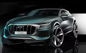 Cars wallpapers Audi Q8 50 TDI quattro S line - 2018