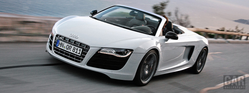 Cars wallpapers Audi R8 V10 Spyder - 2010 - Car wallpapers