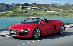 Cars wallpapers Audi R8 V10 Spyder - 2012