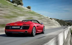 Cars wallpapers Audi R8 V10 Spyder - 2012