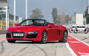 Cars wallpapers Audi R8 V10 Spyder - 2012