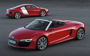 Cars wallpapers Audi R8 V10 Spyder - 2012