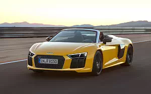 Cars wallpapers Audi R8 Spyder V10 - 2016