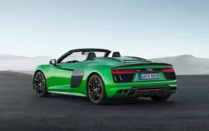 Cars desktop wallpapers Audi R8 Spyder V10 plus - 2017