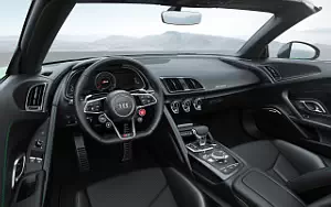 Cars desktop wallpapers Audi R8 Spyder V10 plus - 2017