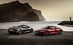 Cars wallpapers Audi R8 Spyder V10 performance RWD - 2021
