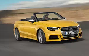 Cars wallpapers Audi S3 Cabriolet - 2016