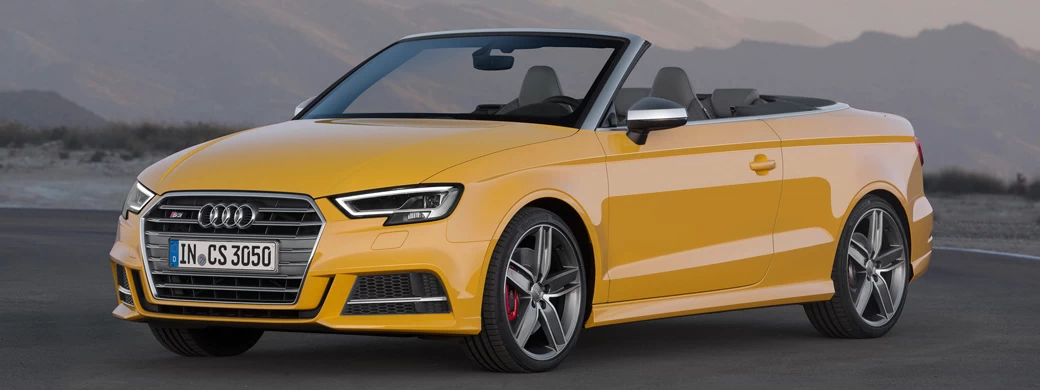 Cars wallpapers Audi S3 Cabriolet - 2016 - Car wallpapers