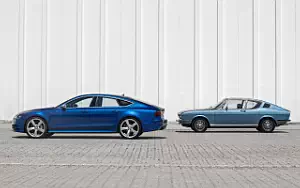 Cars wallpapers Audi 100 Coupe S and Audi S7 Sportback - 2014