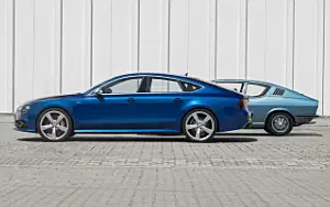 Cars wallpapers Audi 100 Coupe S and Audi S7 Sportback - 2014