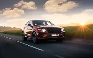 Cars wallpapers Bentley Bentayga Hybrid First Edition (Dragon Red) UK-spec - 2021