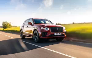 Cars wallpapers Bentley Bentayga Hybrid First Edition (Dragon Red) UK-spec - 2021
