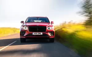 Cars wallpapers Bentley Bentayga Hybrid First Edition (Dragon Red) UK-spec - 2021