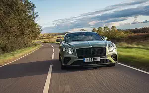 Cars wallpapers Bentley Continental GT V8 (Alpine Green) UK-spec - 2020