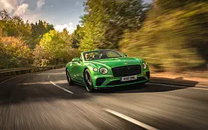 Cars wallpapers Bentley Continental GT V8 Convertible (Apple Green) UK-spec - 2020