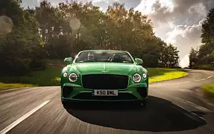 Cars wallpapers Bentley Continental GT V8 Convertible (Apple Green) UK-spec - 2020