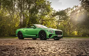 Cars wallpapers Bentley Continental GT V8 Convertible (Apple Green) UK-spec - 2020