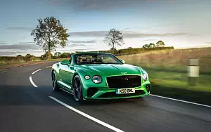 Cars wallpapers Bentley Continental GT V8 Convertible (Apple Green) UK-spec - 2020