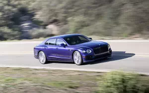 Cars wallpapers Bentley Flying Spur Hybrid (Azure Purple) US-spec - 2022