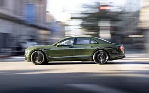 Cars wallpapers Bentley Flying Spur Hybrid (British Racing Green) US-spec - 2022