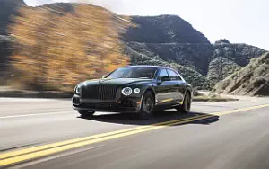 Cars wallpapers Bentley Flying Spur Hybrid (British Racing Green) US-spec - 2022