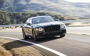 Cars wallpapers Bentley Flying Spur Hybrid (British Racing Green) US-spec - 2022