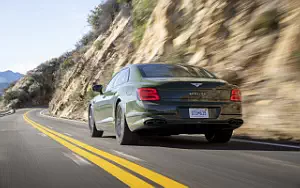 Cars wallpapers Bentley Flying Spur Hybrid (British Racing Green) US-spec - 2022