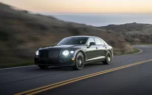 Cars wallpapers Bentley Flying Spur Hybrid (British Racing Green) US-spec - 2022