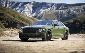 Cars wallpapers Bentley Flying Spur Hybrid (British Racing Green) US-spec - 2022