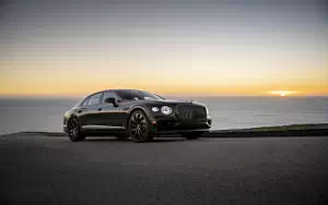 Cars wallpapers Bentley Flying Spur Hybrid (British Racing Green) US-spec - 2022