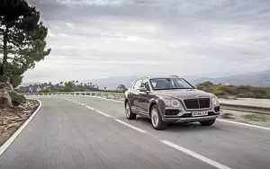 Cars wallpapers Bentley Bentayga Diesel (Dark Cashmere) - 2016