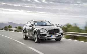 Cars wallpapers Bentley Bentayga Diesel (Dark Cashmere) - 2016