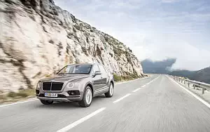 Cars wallpapers Bentley Bentayga Diesel (Dark Cashmere) - 2016