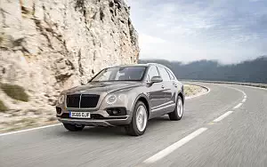 Cars wallpapers Bentley Bentayga Diesel (Dark Cashmere) - 2016